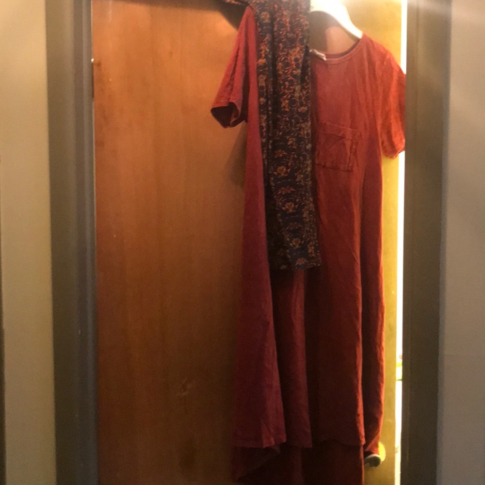 Carly dress and leggings